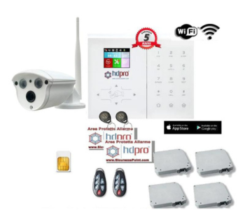 VisorTech Contatto Porta Sistema Di Allarme: 2er-Set WLAN-Tür - Foto 6