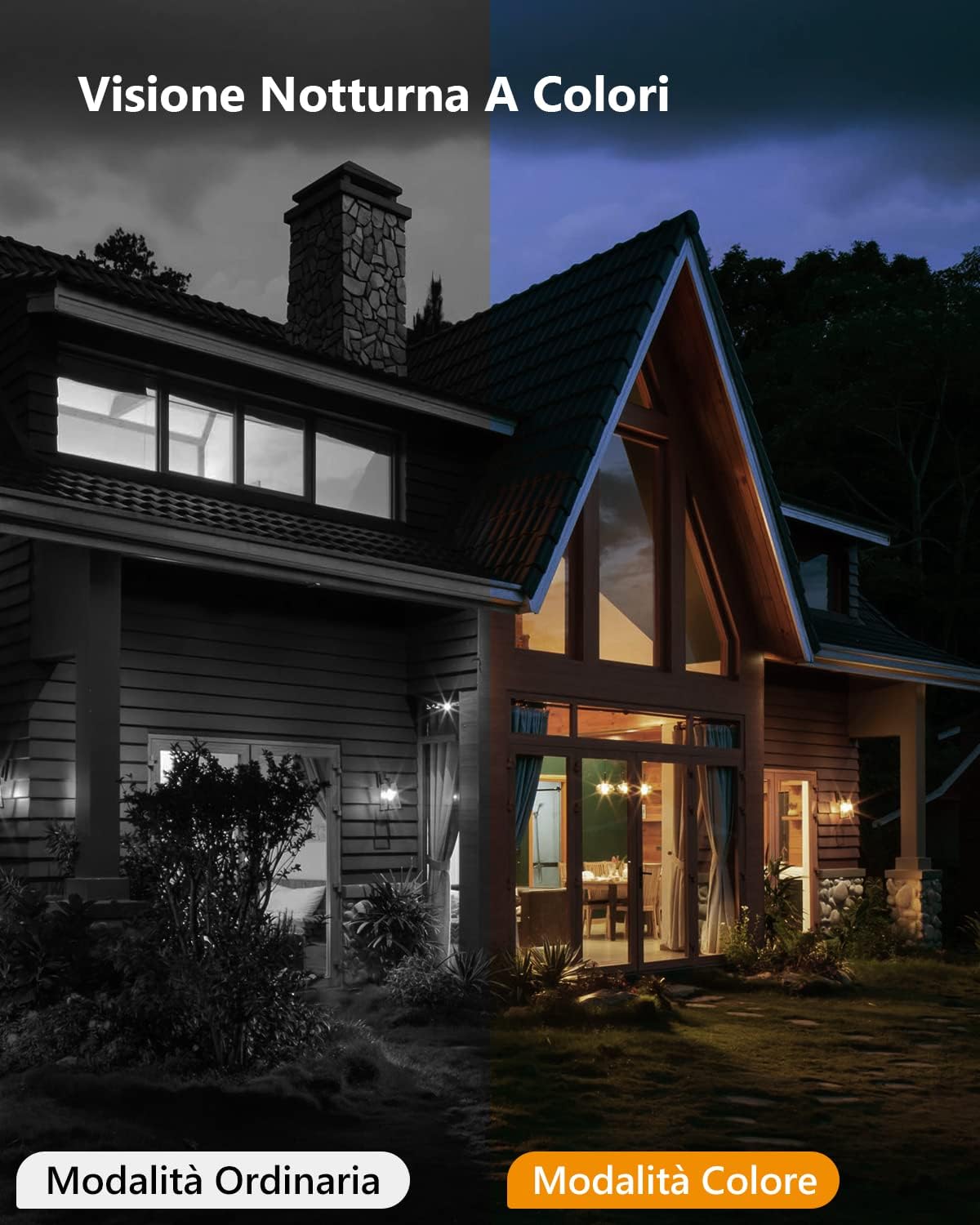 Ip camera da esterno DOME solare 3 MPx SD fino 128 Gbyte