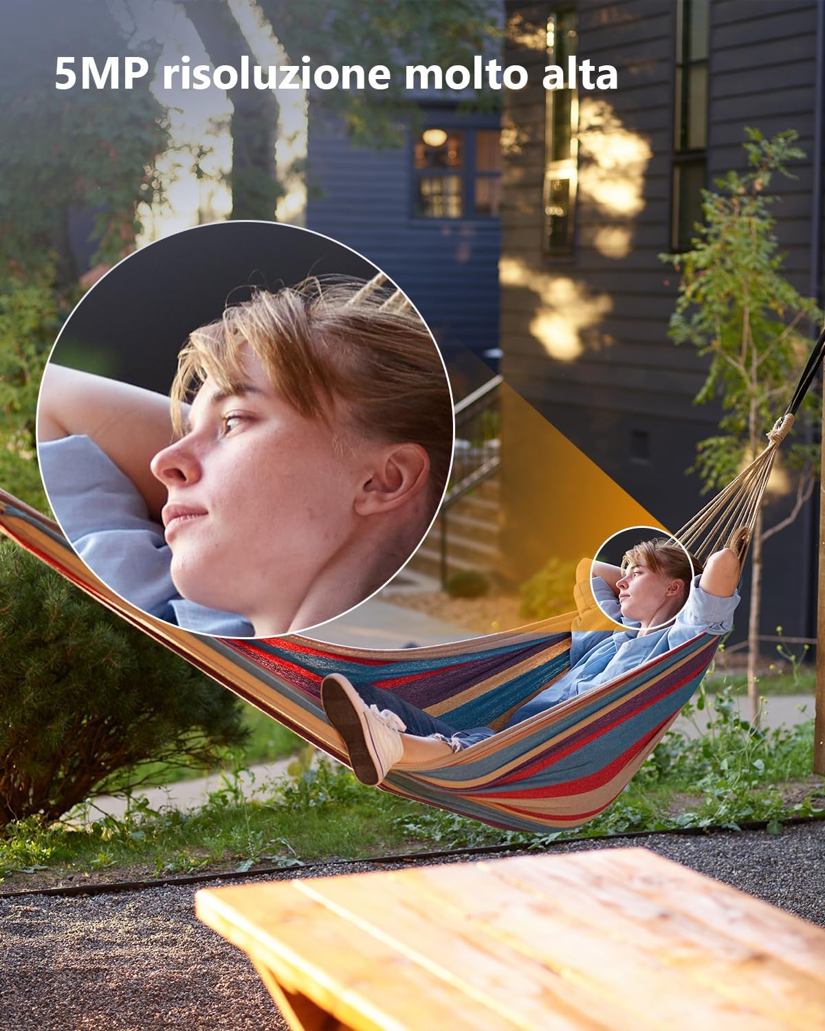 Ip camera da esterno DOME solare 3 MPx SD fino 128 Gbyte