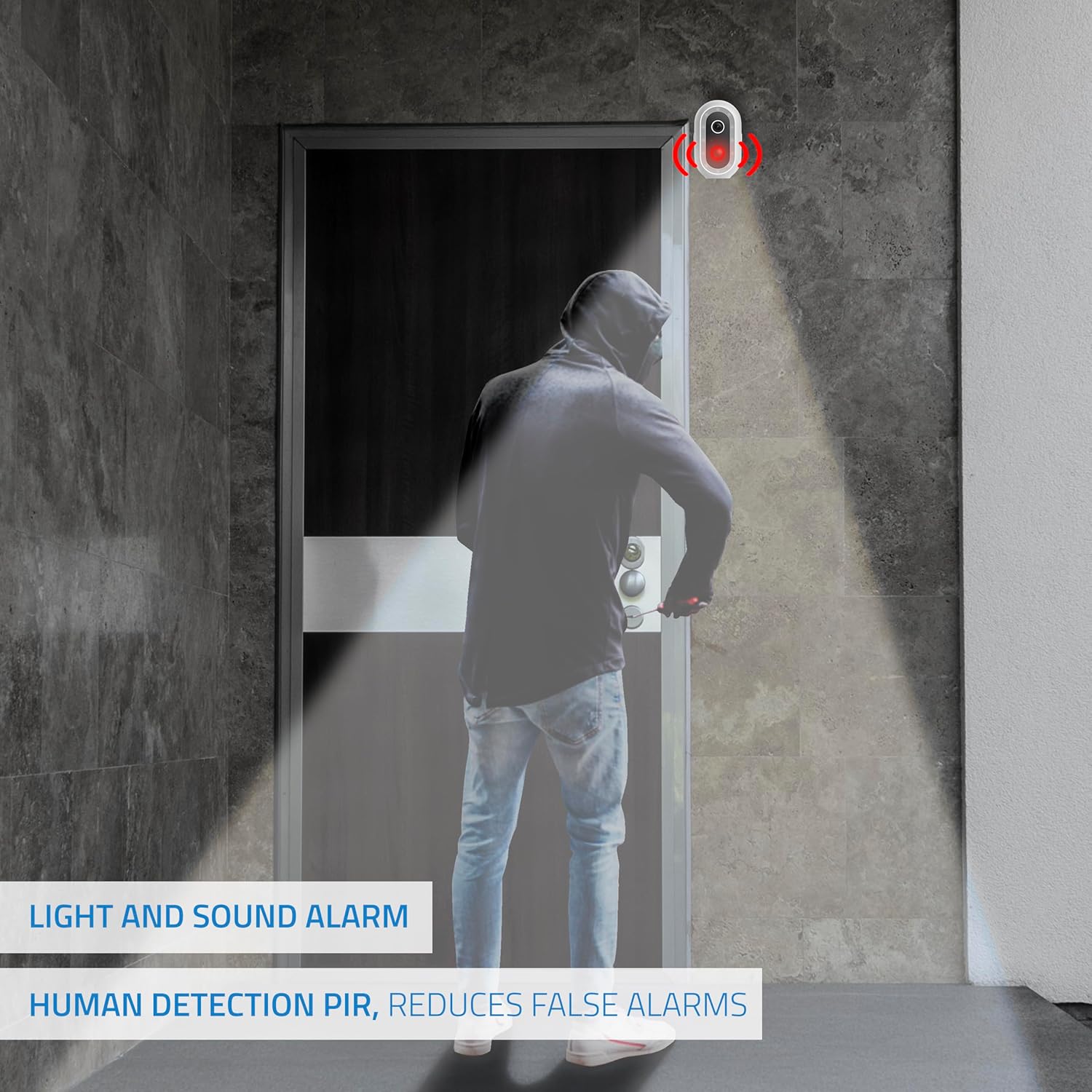 Telecamera di Sorveglianza WiFi Esterno 2K con Batteria