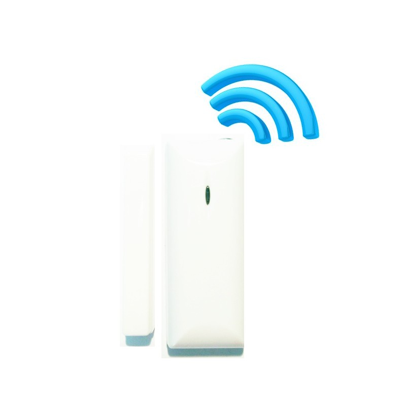 Sensore contatto magnetico Supervisionato porta/finestra Bianco o Colorato