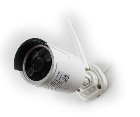 KIT VIDEOSORVEGLIANZA WIRELESS FULL HD IP 4 TELECAMERE AHD NVR 2 MPX 3G 500 GB