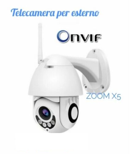 IP CAMERA DOME WIFI TELECAMERA 2MPX SD-CARD
