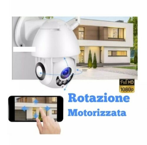 IP CAMERA DOME WIFI TELECAMERA 2MPX SD-CARD
